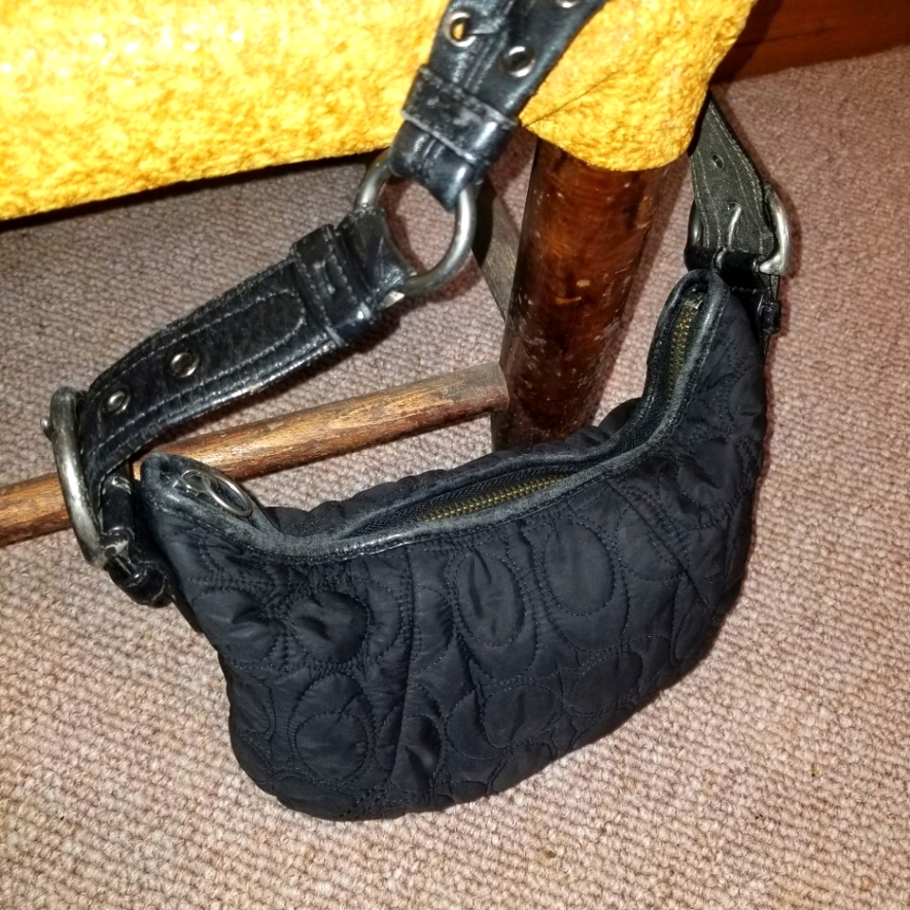 Mini Coach Bag Black